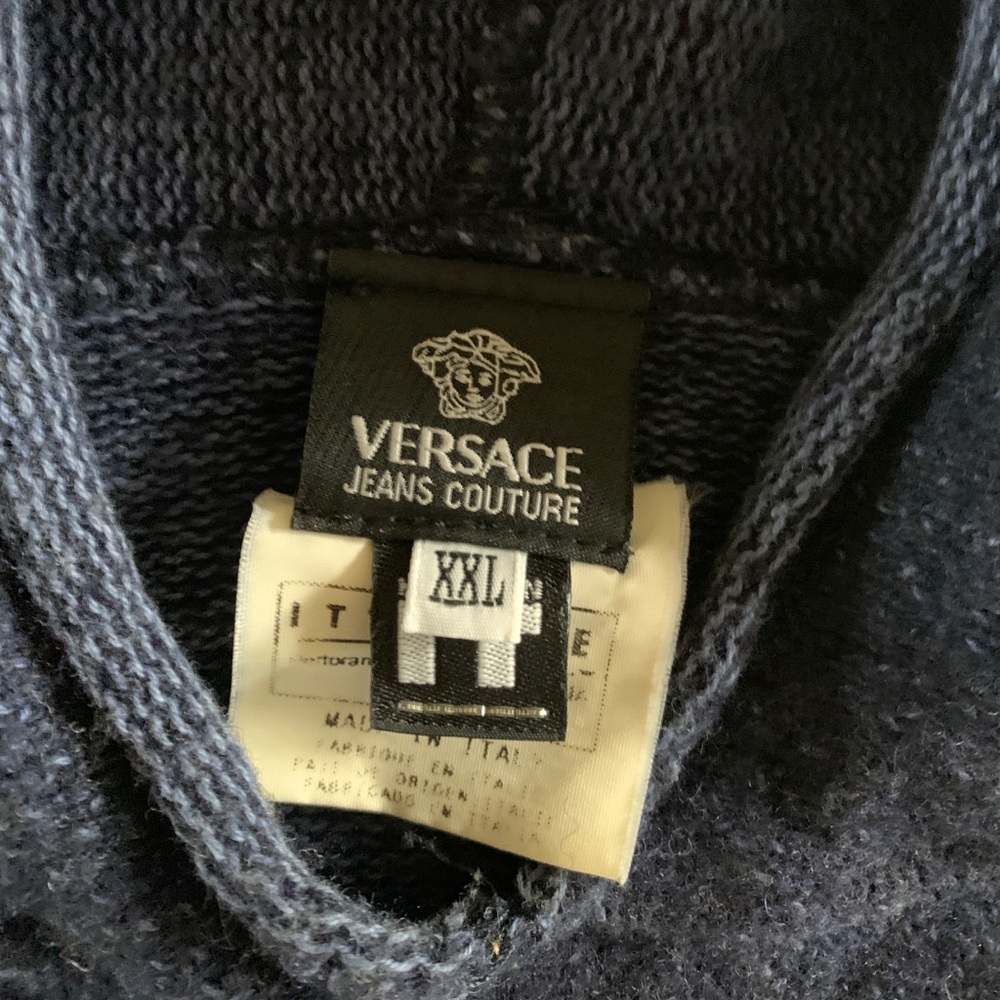 Versace wool hoodie